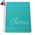 hot selling week notebook /month diary printing with custom design